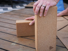 Load image into Gallery viewer, Man Flow Yoga™ Cork Yoga  Bundle with Extra Tall Blocks