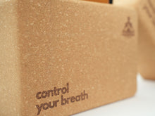 Load image into Gallery viewer, Man Flow Yoga™ Cork Yoga Block Set