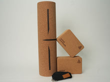 Load image into Gallery viewer, Man Flow Yoga™ Cork Yoga  Bundle