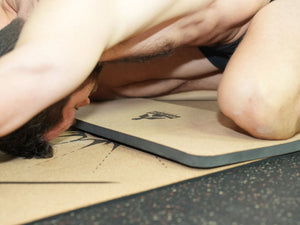 Man Flow Yoga™ Cork Performance Yoga Knee Pad Cushion (BRAND-NEW FOR 2023!)
