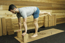 Load image into Gallery viewer, Man Flow Yoga™ Cork Yoga Block Set
