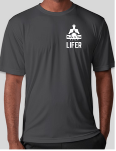 Man Flow Yoga™ Lifer Workout T-Shirt (PRE-ORDER)