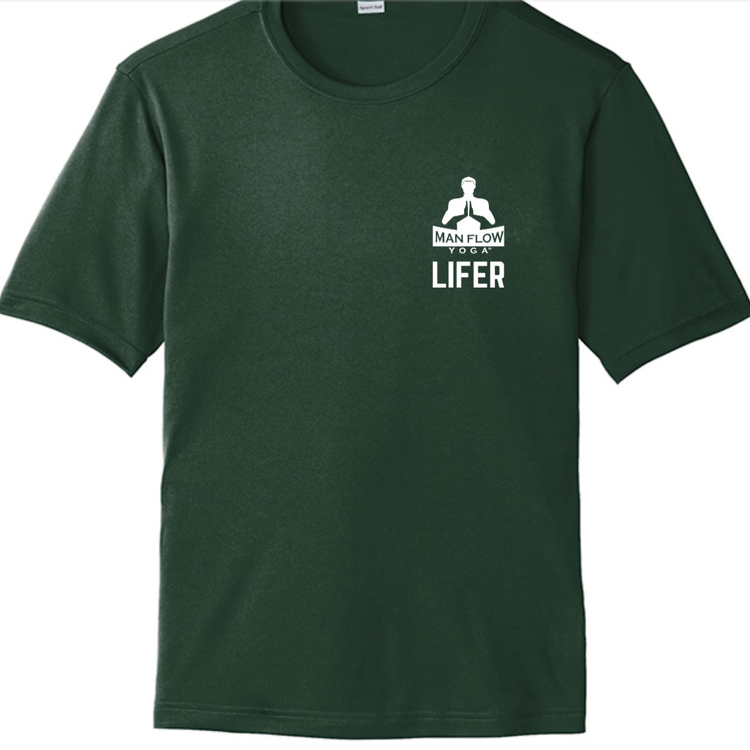 Man Flow Yoga™ Lifer Workout T-Shirt (2025)