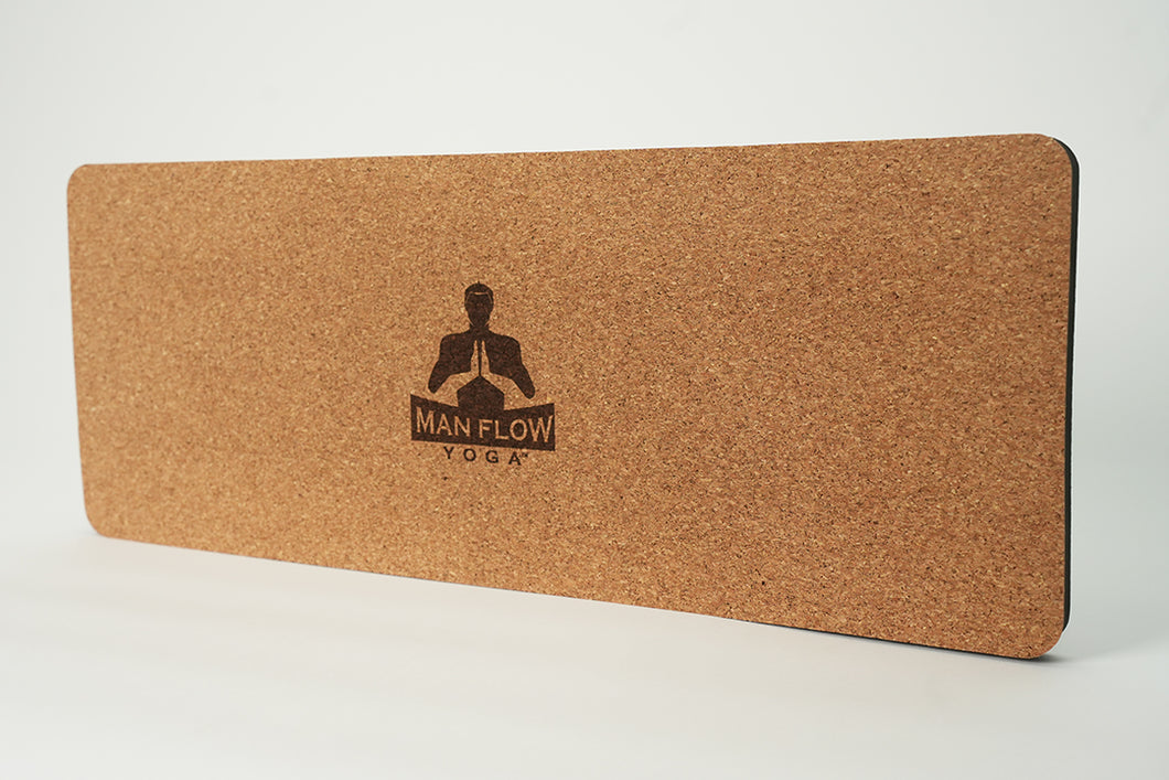 Man Flow Yoga™ Cork Performance Yoga Knee Pad Cushion