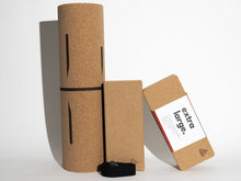 Load image into Gallery viewer, Man Flow Yoga™ Cork Yoga  Bundle with Extra Tall Blocks
