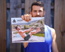 Load image into Gallery viewer, Man Flow Yoga™ 2024 Calendar
