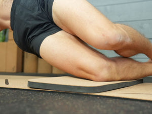Man Flow Yoga™ Cork Performance Yoga Knee Pad Cushion (BRAND-NEW FOR 2023!)