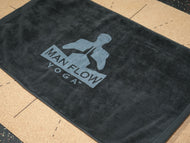 Man Flow Yoga Workout Towels 100% Cotton Terry