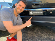 Man Flow Yoga Bumper Sticker